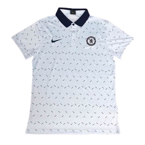 Polo Chelsea 2020-2021 Blanco